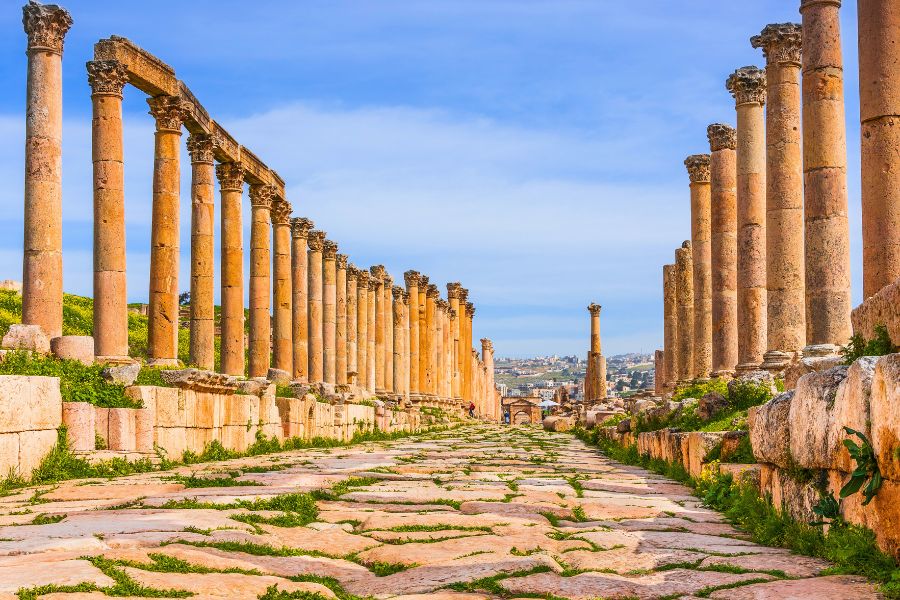 Venture Through Roman Ruins and Ancient Cities in Northern Jordan